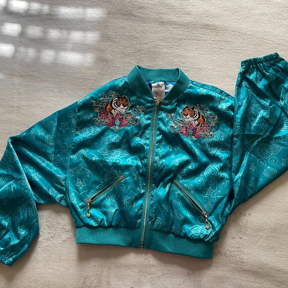 Kids size 9/10, Disney Rajah, from Aladdin “Jasmine” Bomber Jacket - Picture 1 of 12